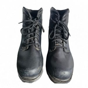 Brahma Men's Black Soft Toe Work Boot Slip & Oil Resistant Size 9.5W